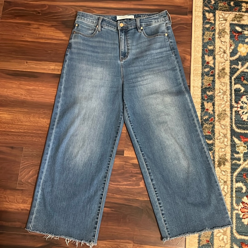 Liverpool Hi Rise Crop Wide Leg Jean